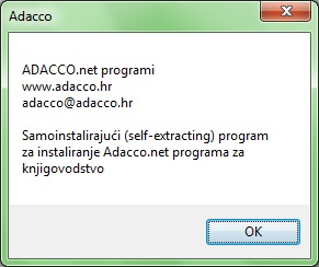 Adacco | Uputstva za instalaciju